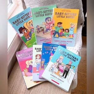 KIDS BOOKS - Baby-Sitters Little Sister 7 Book Set graphic novels